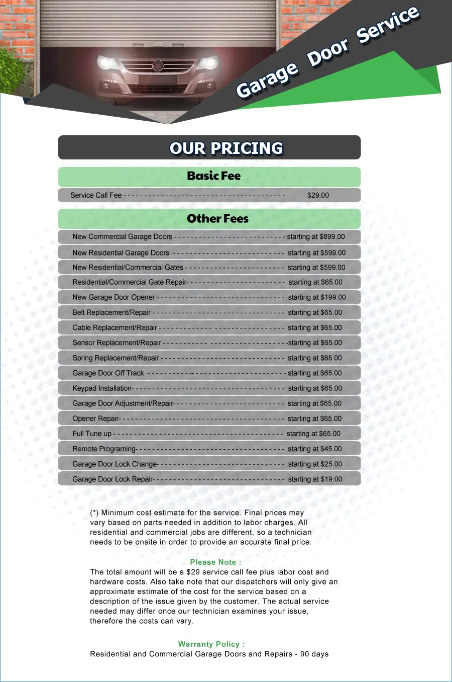 Galaxy Garage Door Service Seattle, WA 206-488-1097